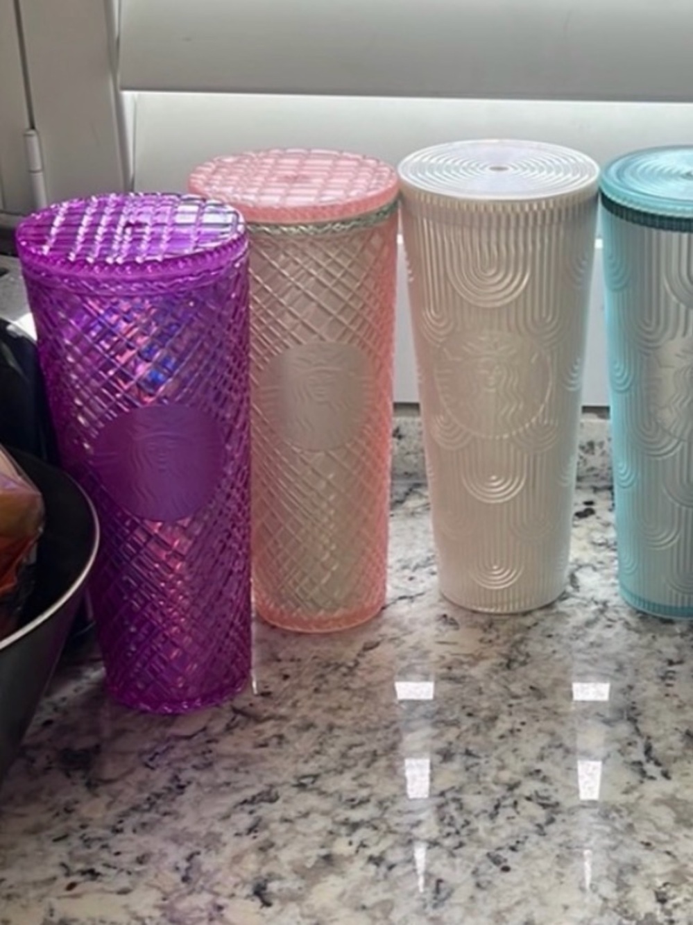 Starbucks Embossed Reusable Tumblers